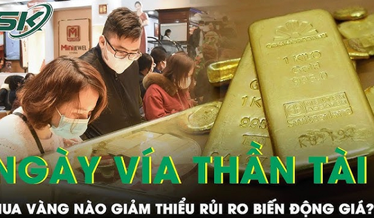 Ngày vía Thần tài nên mua vàng nhẫn hay vàng miếng SJC?