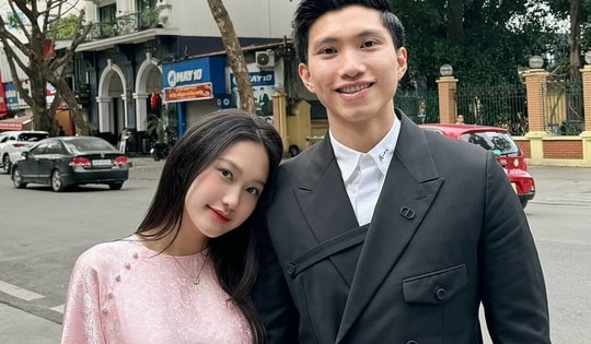 Layout makeup 'nàng thơ' của Doãn Hải My khi du xuân