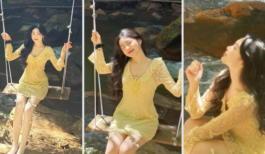 Lọ Lem nhà Quyền Linh lại 'đốn tim' fan với thước ảnh tựa 'nàng thơ'