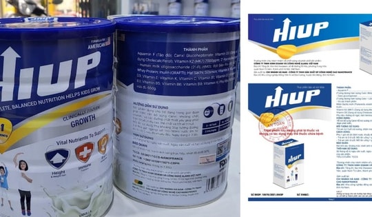 Thực phẩm bảo vệ sức khỏe Hiup quảng cáo sai phép