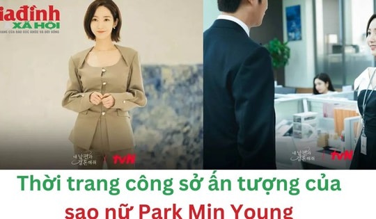 Thời trang công sở ấn tượng của sao nữ Park Min Young