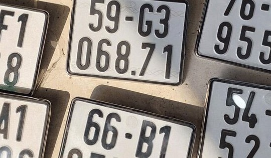 Hàng chục triệu người có cơ hội được sở hữu biển số xe máy theo sở thích nếu quy định này được ban hành