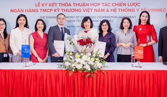 Vinmec và Techcombank hợp tác chiến lược tối ưu hóa lợi ích khách hàng