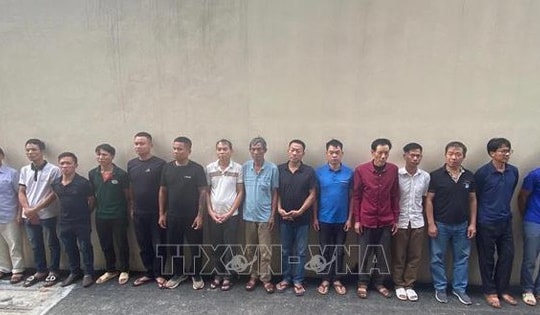 Triệt xóa ổ nhóm cờ bạc dịp sau Tết Nguyên đán