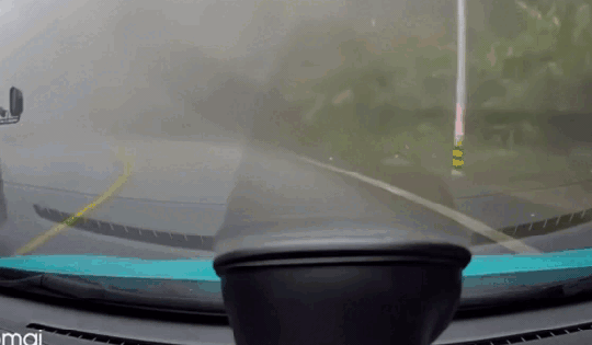 Video: Khoảnh khắc xe khách chở gần 30 người mất lái, lao xuống vực ở Tam Đảo