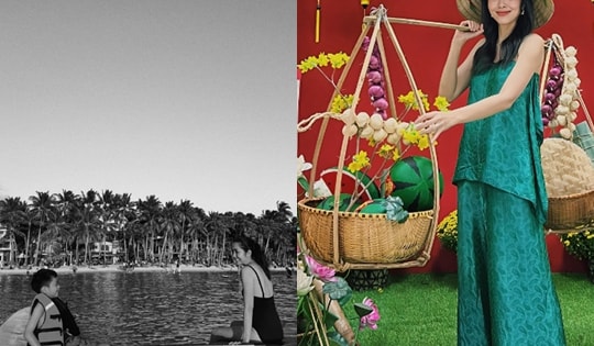 Tăng Thanh Hà khoe ảnh đi chơi cùng con trai, fan lại xuýt xoa vóc dáng thon gọn gợi cảm