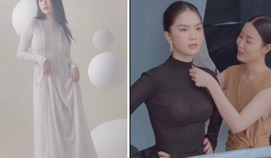 Ngọc Trinh tăng cân, gu thời trang 'kín cổng cao tường' hiếm có sau biến cố