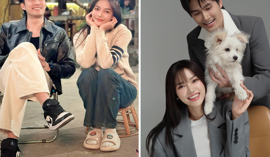 Đình Tú khoe thời trang ton sur ton với Anh Đào sau khi nảy nở tình cảm màn ảnh