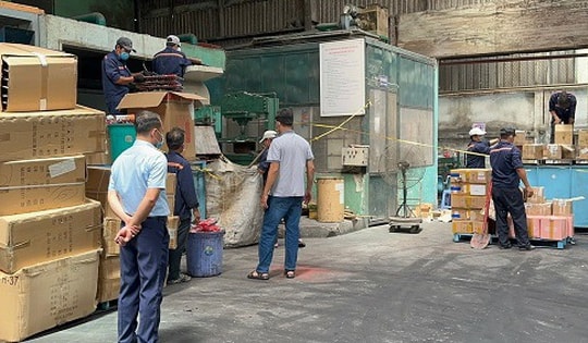 Tiêu huỷ lô hàng hoá vi phạm trị giá trên 3,7 tỷ đồng