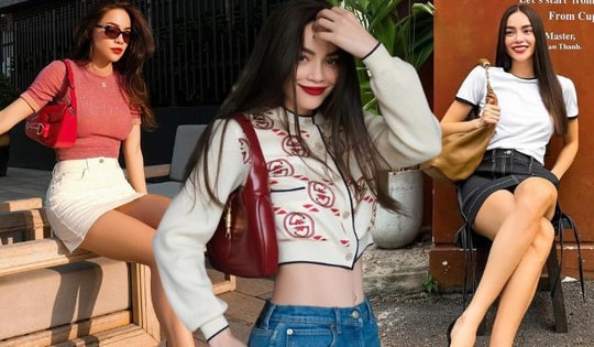 4 mẫu áo sang trọng, "hack" tuổi được Hồ Ngọc Hà diện thường xuyên