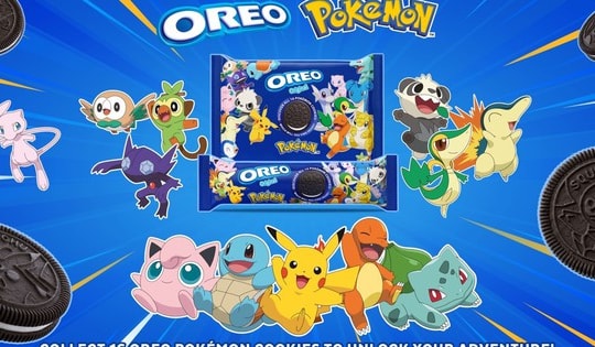 Cuộc phiêu lưu săn tìm bánh OREO Pokémon phiên bản đặc biệt đầy hào hứng