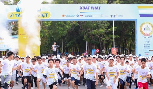 Tập đoàn TH năm thứ tư đồng hành cùng giải chạy cho học sinh sinh viên đạt kỷ lục châu Á