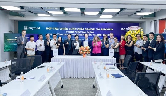 Buymed hợp tác chiến lược với Sanofi Việt Nam