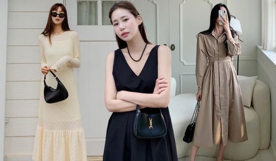4 mẫu váy liền tối giản, mặc lên cực sang
