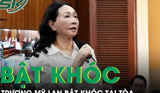 Trương Mỹ Lan bật khóc tại tòa, khai chỉ nắm giữ khoảng 5% của SCB