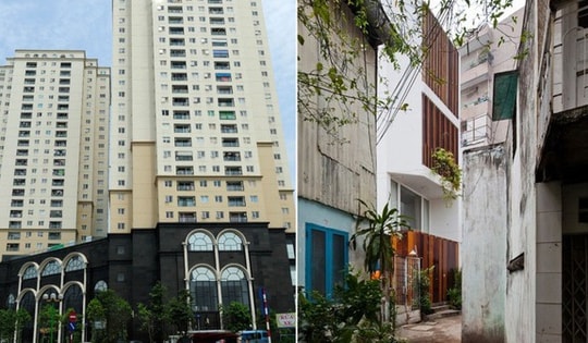 Có 4 tỷ đồng, nên mua chung cư hay nhà trong ngõ thời điểm này?