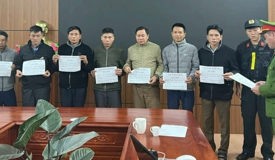 Bắt 7 đối tượng khai thác vàng trái phép khiến 1 người tử vong