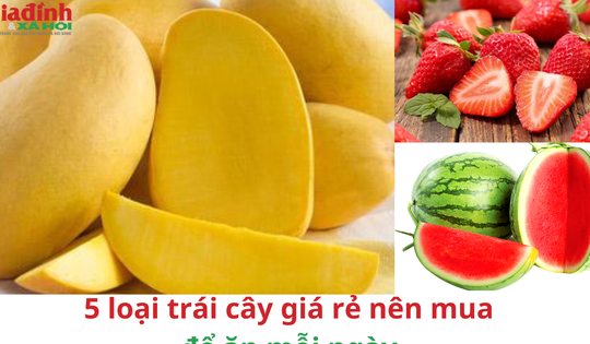 5 loại trái cây nên ăn mỗi ngày