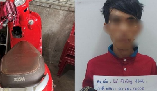 Vừa ra tù lại bị bắt vì trộm cắp xe máy
