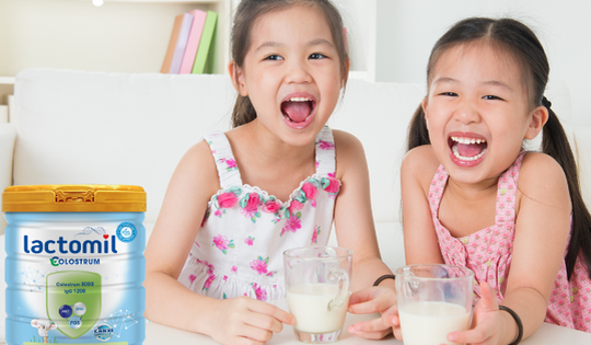 Lactomil Colostrum - Sản phẩm bổ sung dinh dưỡng thay thế bữa ăn phụ cho trẻ được ưa chuộng hiện nay