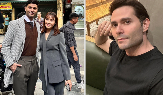 Ngoại hình nam diễn viên người Mỹ mới gia nhập 'vũ trụ VTV', đóng cùng Hồng Diễm