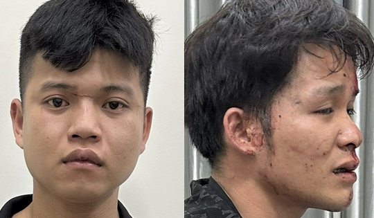Bắt 2 thanh niên ở Đà Nẵng vì ném đá vào lực lượng 911