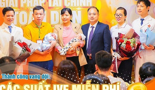 Bệnh viện phụ sản An Thịnh dành nhiều phần quà trị giá hàng tỷ đồng cho khách hàng trong tọa đàm 'Giải pháp tài chính toàn diện cho con sự khởi đầu từ vạch đích'