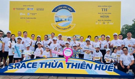 Hàng triệu bước chạy S-Race 2024 mang đến hi vọng cho các bệnh nhi khó khăn