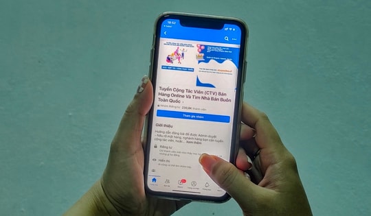 Làm cộng tác viên online bị lừa hơn 240 triệu đồng