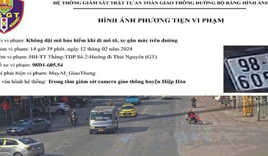 Nữ tài xế ‘dính’ 26 lỗi vi phạm giao thông trong 1 tháng