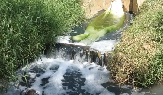 Bị xử phạt gần 400 triệu đồng vì xả thải vượt chuẩn 10 lần