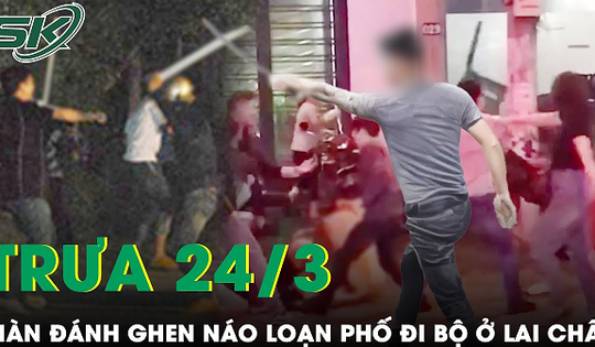 Trưa 24/3: Nghi chồng ngoại tình, vợ kéo họ hàng từ Lào Cai sang Lai Châu đánh ghen