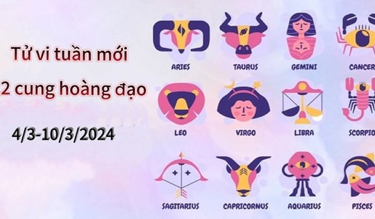 Tử vi tuần mới 12 cung hoàng đạo từ ngày 25/3 - 31/3/2024: Sư Tử thuận lợi, Kim Ngưu tỏa sáng