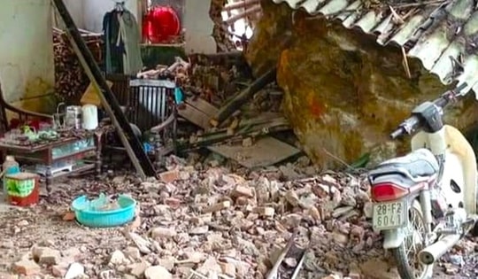 Động đất ở Hà Nội gây sập nhà, chết đàn dê ở Hòa Bình