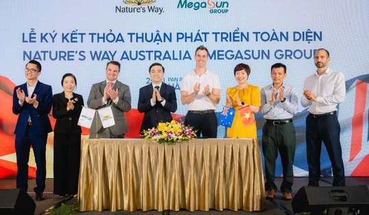 Nature's Way Australia ký kết hợp tác phát triển toàn diện với Megasun Group - Đơn vị phân phối tại thị trường Việt Nam