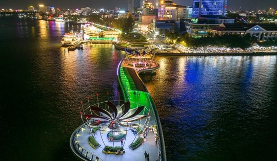 Cận cảnh cung đường chạy ấn tượng tại VPBank Can Tho Music Night Run 2024