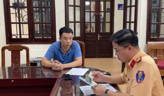 Quảng Ninh: Tránh kiểm tra nồng độ cồn, lái xe chạy ngược chiều bỏ trốn