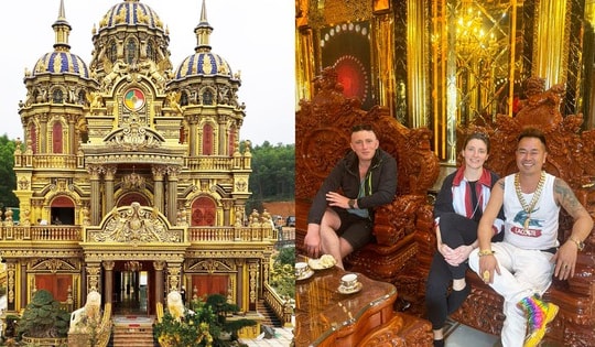 'Đại gia đồng nát' mở cửa lâu đài 100 tỷ cho bà con vào xem, ngày đón 300 người, có cả khách Tây