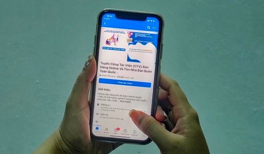 Bị lừa 240 triệu đồng khi làm cộng tác viên online