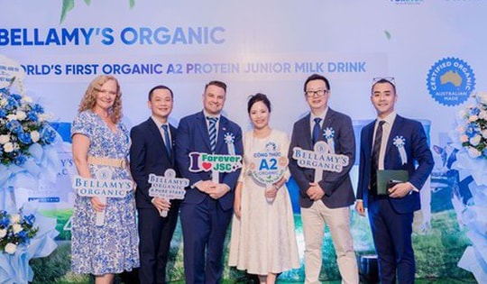Các sản phẩm của Bellamy's Organic chính thức được nhập khẩu và phân phối chính hãng tại Việt Nam