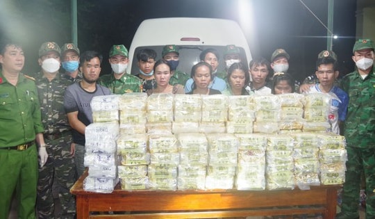 Phá chuyên án ma tuý với tang vật lớn nhất từ trước đến nay ở Quảng Trị