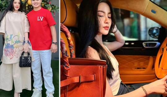 Bà xã mới cưới của Quang Hải: Sắc vóc mảnh mai, gu thời trang 'dát' đồ hiệu