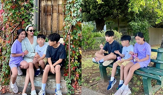 Ốc Thanh Vân sau tin đồn ly hôn chồng - diễn viên Trí rùa: Khoe cuộc sống ở Úc bình yên bên 3 con nhỏ