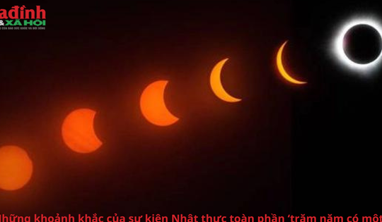 Mãn nhãn những khoảnh khắc trong sự kiện Nhật thực toàn phần ‘trăm năm có một’ tại Bắc Mỹ vừa qua