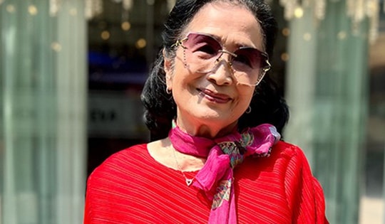 NSND Trà Giang tuổi 82 sống một mình, làm bạn với hội họa