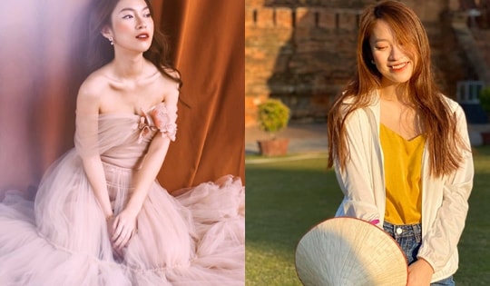 MC 'Đường lên đỉnh Olympia' khoe xương quai xanh gợi cảm, khán giả tò mò bí quyết giữ dáng