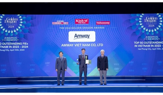 Amway Việt nam vinh dự là doanh nghiệp FDI phát triển nền kinh tế xanh bền vững