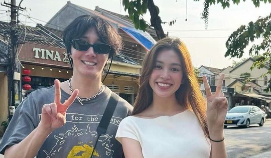 Tiểu Vy gây bão mạng xã hội với khoảnh khắc tình cờ gặp mặt Jung Il Woo, phản ứng của nam tài tử ra sao?