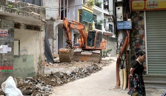Sau 12 năm đình trệ, Hà Nội tái khởi công tuyến đường Phương Mai - sông Lừ hơn 200 tỷ đồng