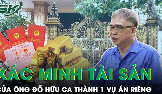 Sẽ xác minh số tài sản của cựu Giám đốc Công an Hải Phòng Đỗ Hữu Ca thành 1 vụ án riêng để điều tra